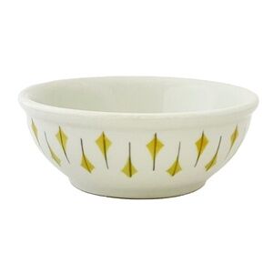 Vintage MCM Jackson China Restaurant Ware Atomic Starburst Cereal Bowl